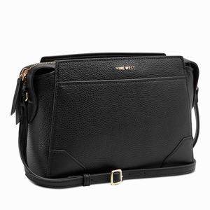 Nine West Brooklyn Jet Set Shoulder Bag - Black - Ireland (YK8796304)